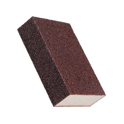 Magic sponge 9x6x2.5cm brown